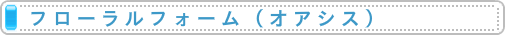 フローラルフォーム（オアシス）