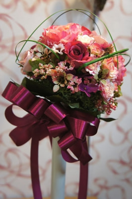 ラナンキュラスとローズのブーケ