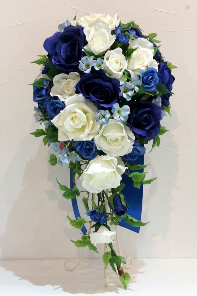 ウェディングブーケ　造花　アーティフィシャルフラワー