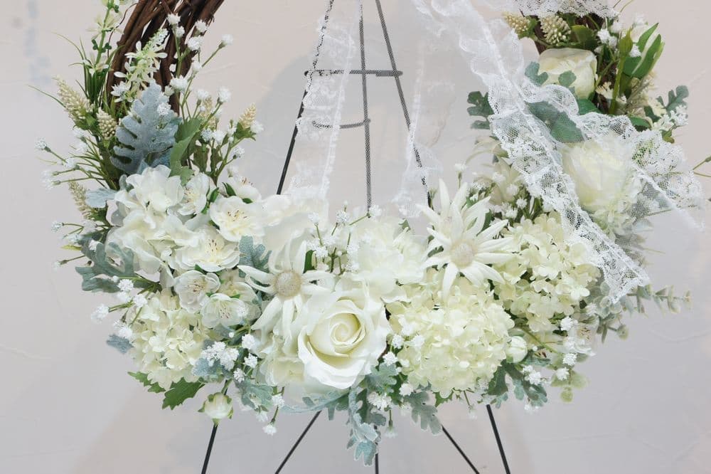 リースブーケ　造花　アーティフィシャルフラワー