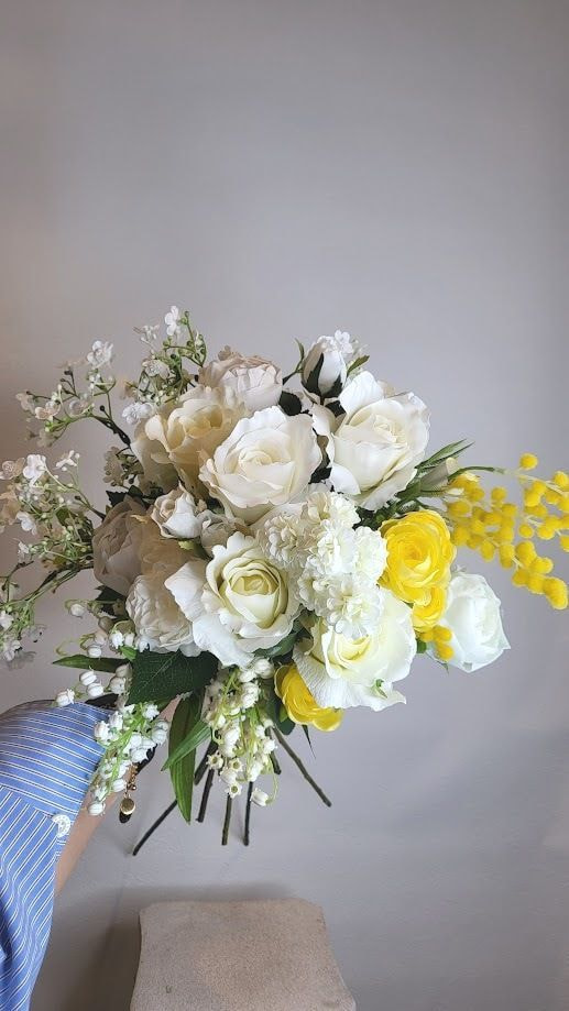 ブーケ制作の流れ