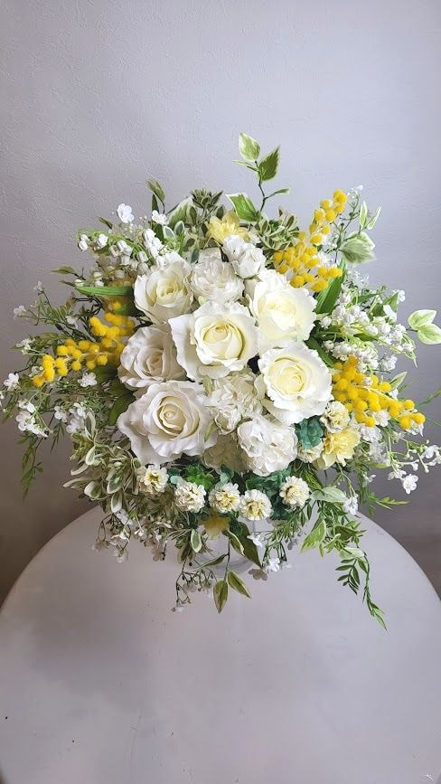 ウェディングブーケ　仕上がり