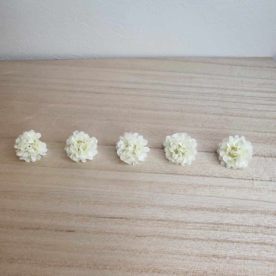 シロツメグサ制作の流れ