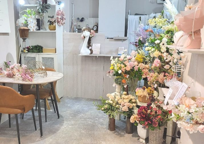 高級造花　ブーケ　西宮市