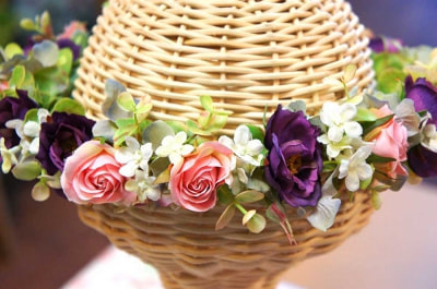 花冠　はなかんむり　ケース付き花冠　オーダーメイド