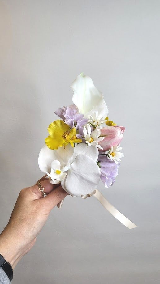 ブーケレッスン　ブートニア