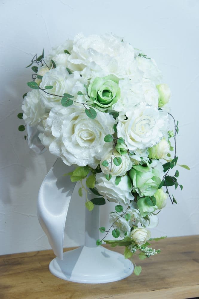 ブーケレッスン　西宮市　造花