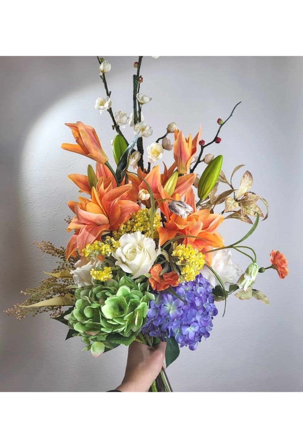 ヤブカンゾウの造花