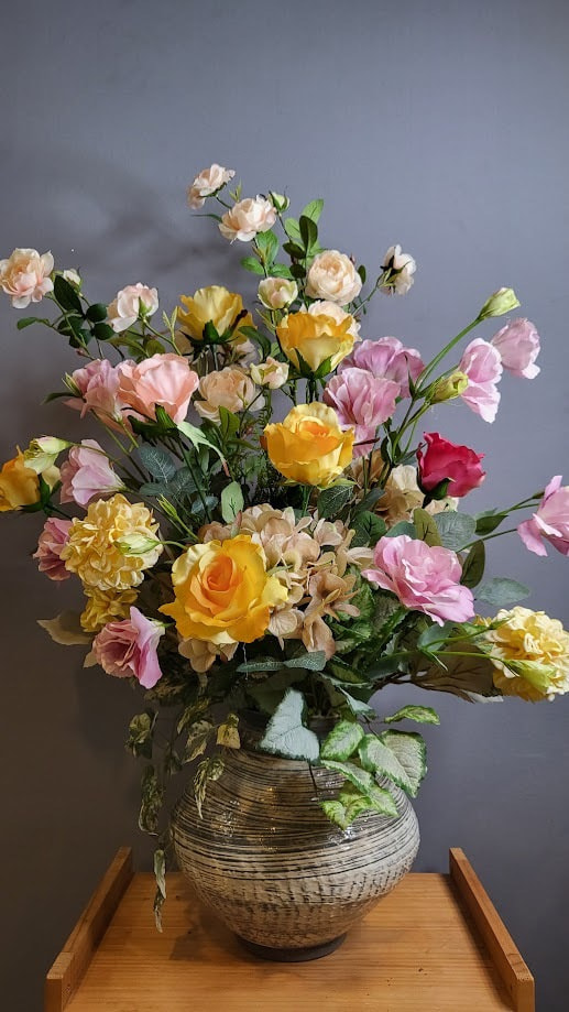 玄関のお花　オーダーメイド