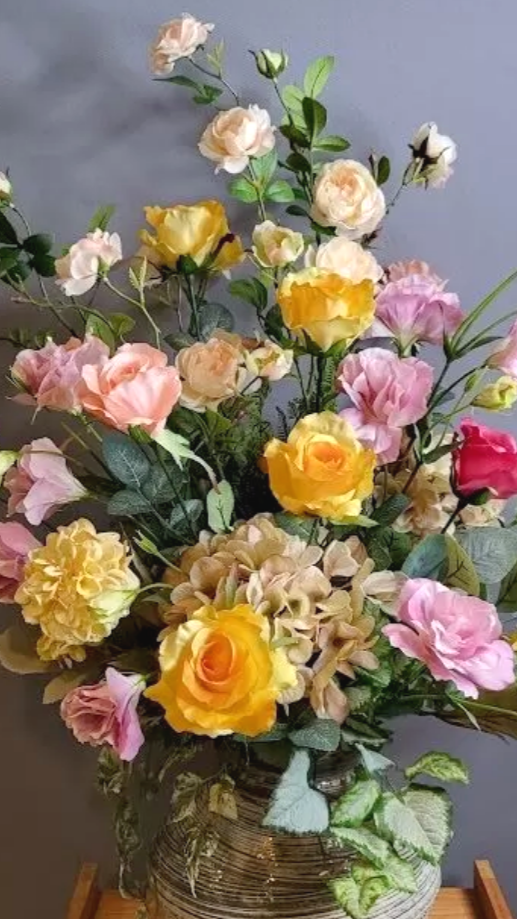 玄関のお花　オーダーメイド