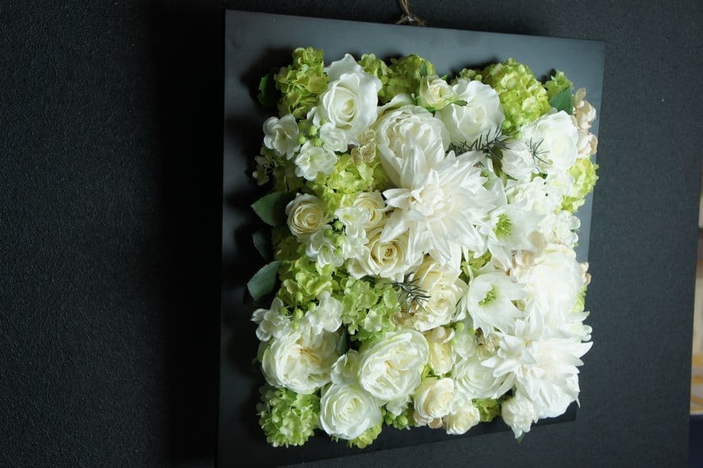 造花専門店　アーティフィシャルフラワー　オーダーメイド　壁掛け　アンクラフト　造花　オーダーメイド