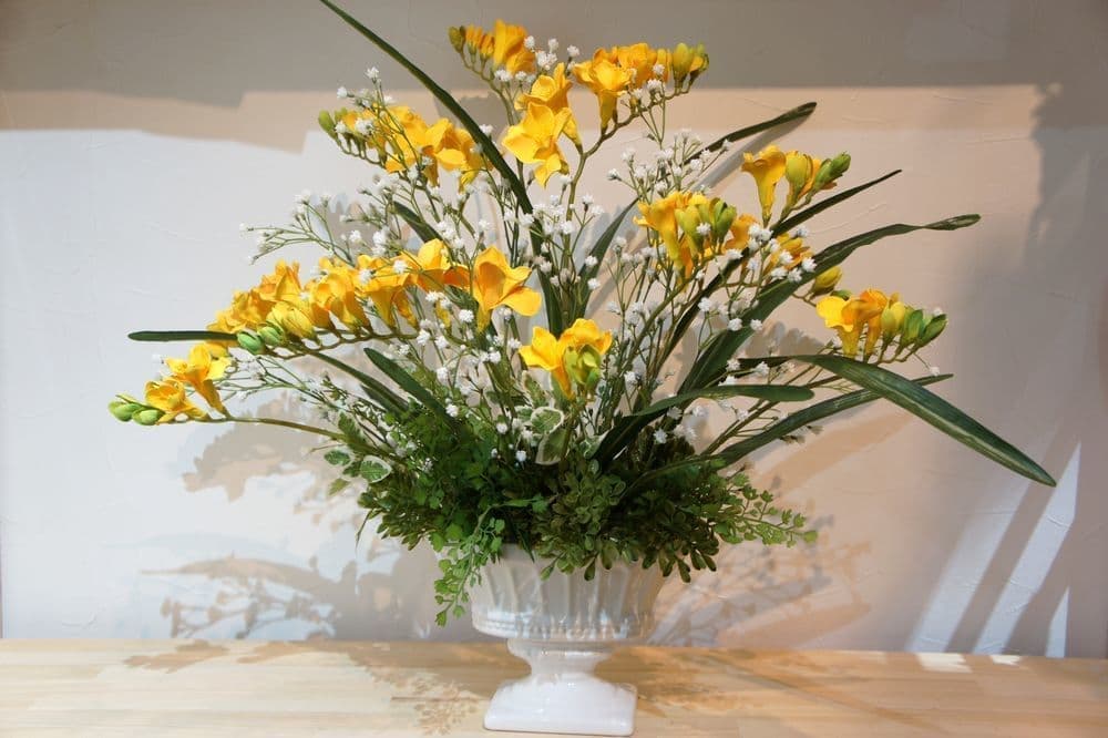 フリージア　高級造花専門店　オーダーメイド　アンクラフト　国家資格1級　大阪　関西　兵庫県