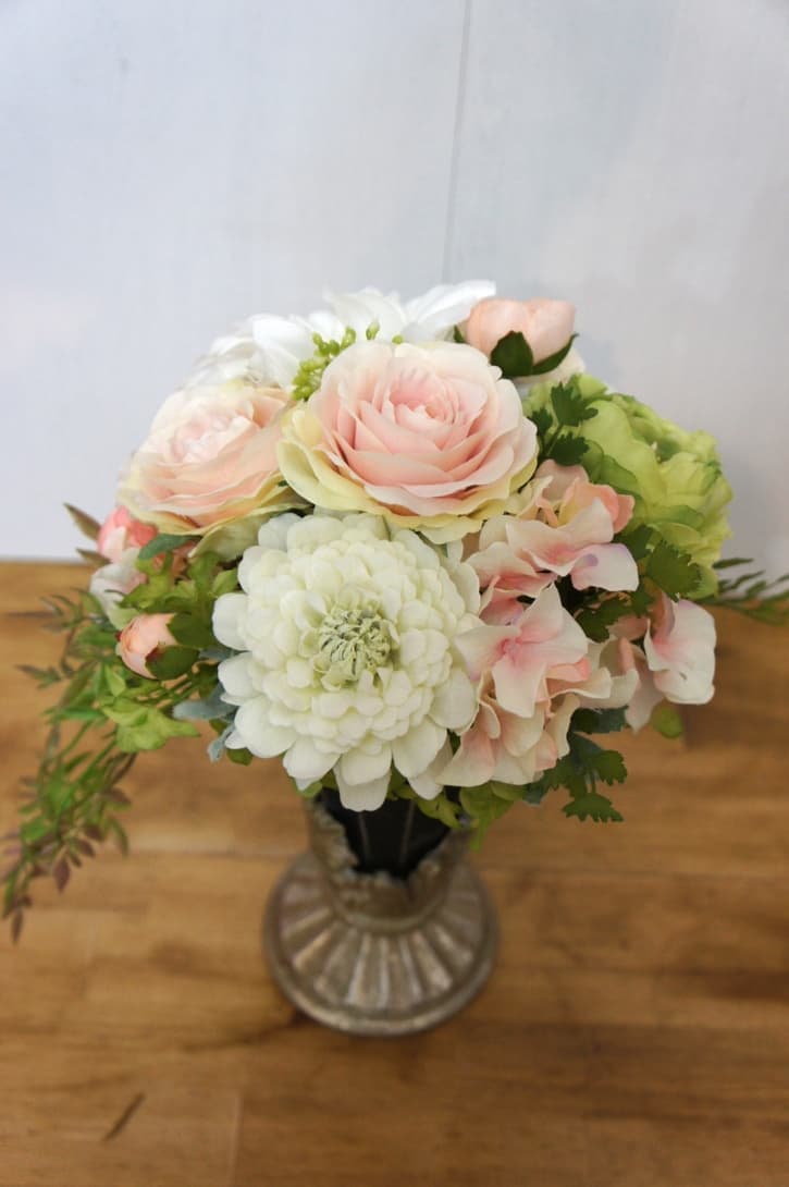 造花専門店　アーティフィシャルフラワー　オーダーメイド　壁掛け　アンクラフト　造花　オーダーメイド