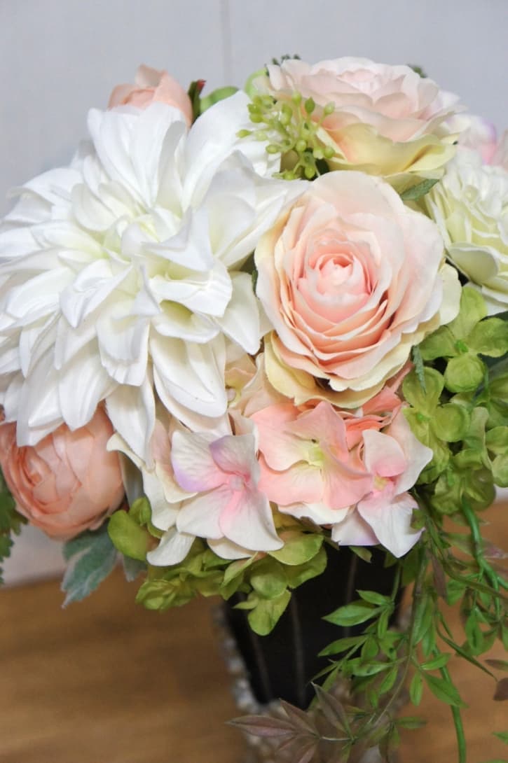 造花専門店　アーティフィシャルフラワー　オーダーメイド　壁掛け　アンクラフト　造花　オーダーメイド