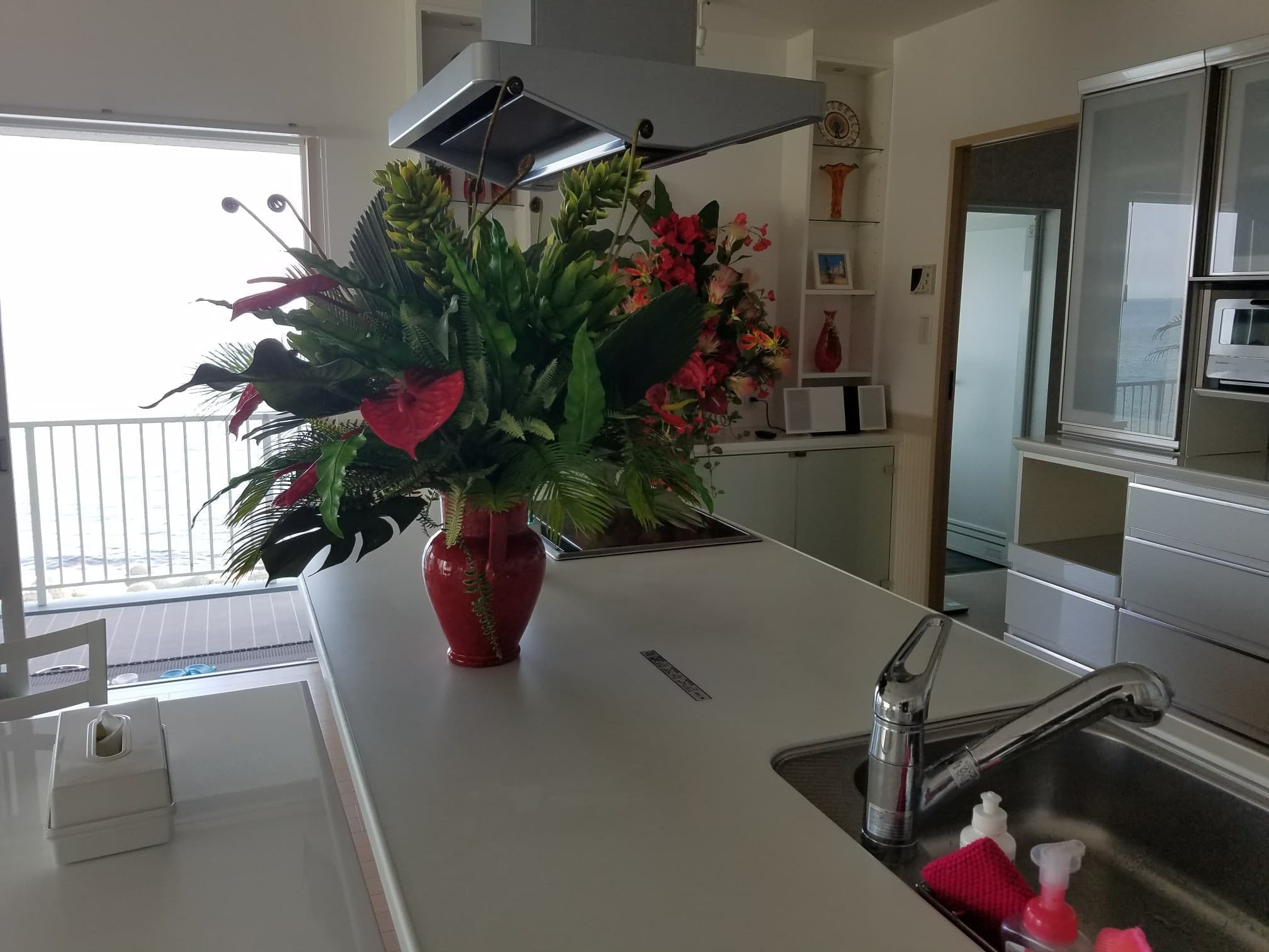 南国のお花　オーダーメイド　アーティフィシャルフラワー