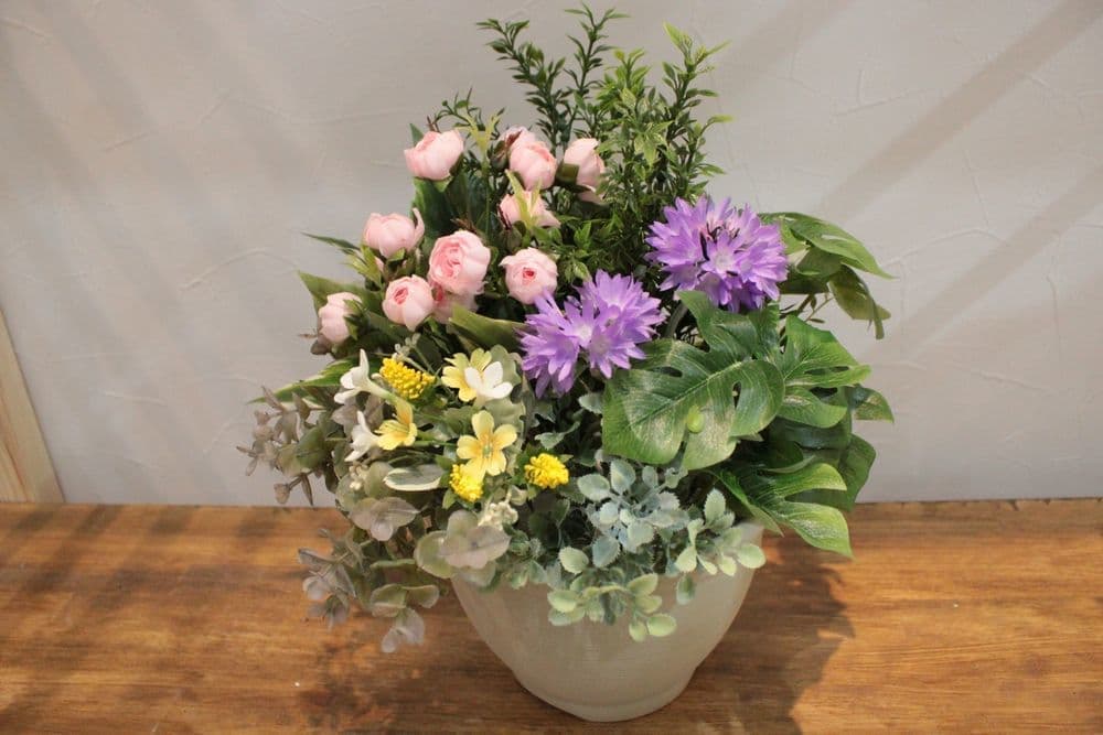 造花専門店　アーティフィシャルフラワー　オーダーメイド　壁掛け　アンクラフト　造花　オーダーメイド