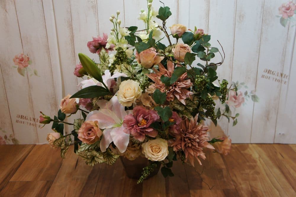 高級造花専門店　オーダーメイド　アンクラフト　国家資格1級　大阪　関西　兵庫県