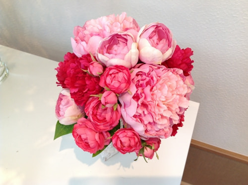 ブーケ　高級造花専門店　オーダーメイド　アンクラフト　国家資格1級　大阪　関西　兵庫県