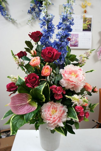 オーダーメイド　介護施設用　アレンジメント