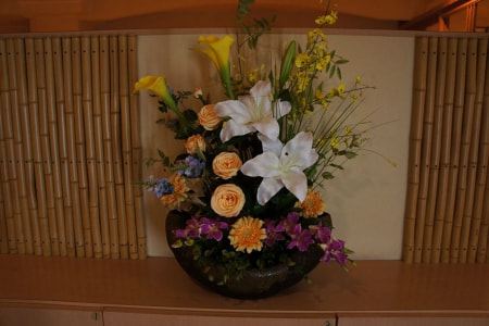 お花の交換承ります。