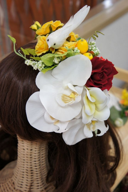 成人式用　髪飾り　オーダーメイド