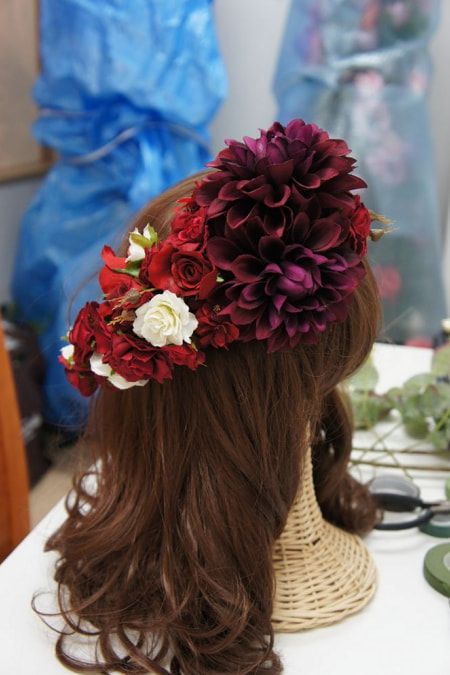 成人式用　髪飾り