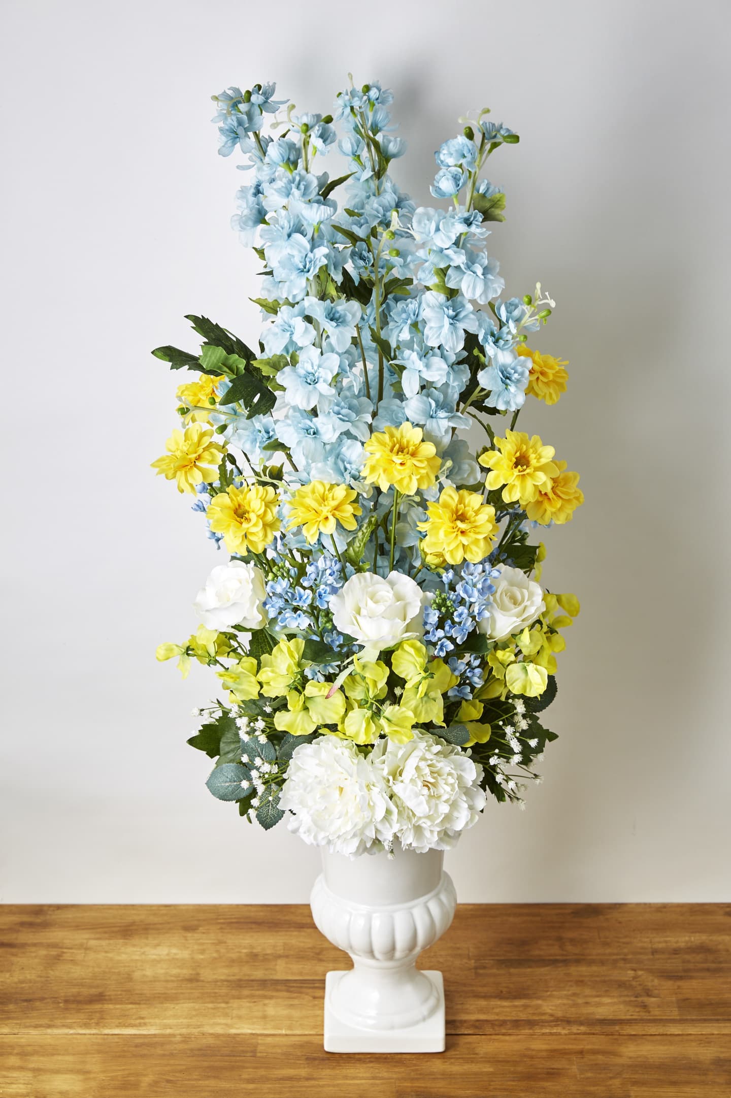 応接室用アレンジ　造花　オーダーメイド