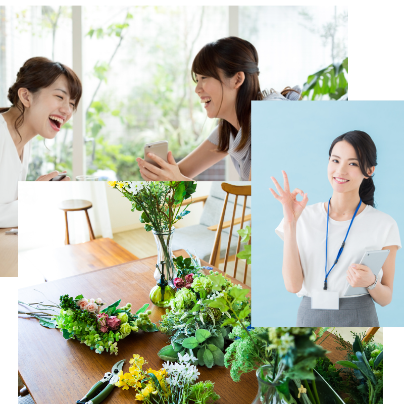 ブーケ　西宮市　高級造花