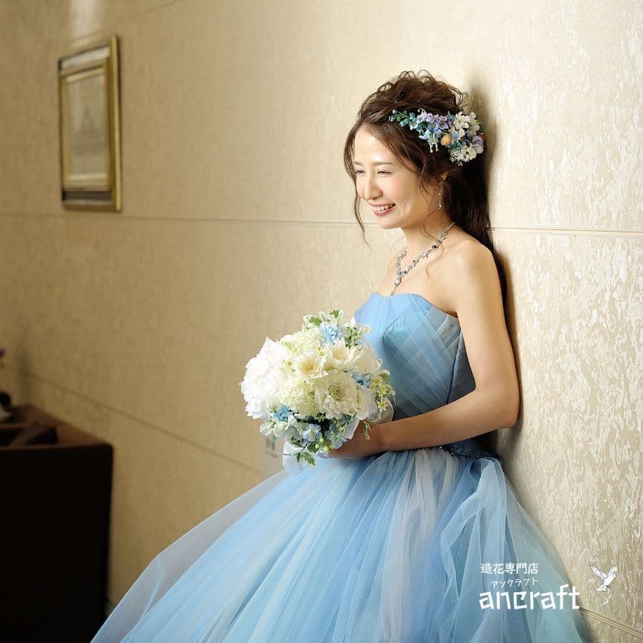 髪飾り　成人式　結婚式　西宮市