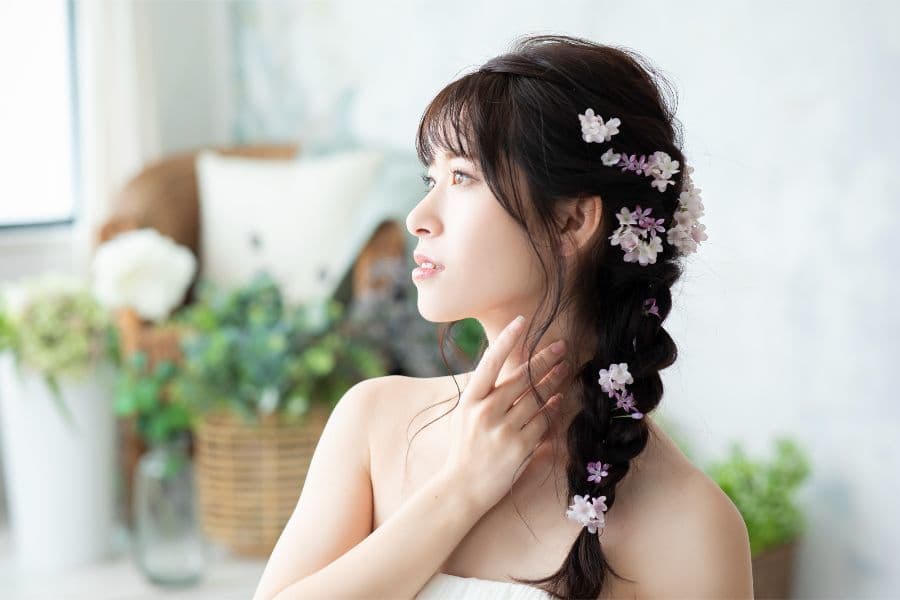 髪飾り当日オーダー｜最短20分・店頭でお作りします